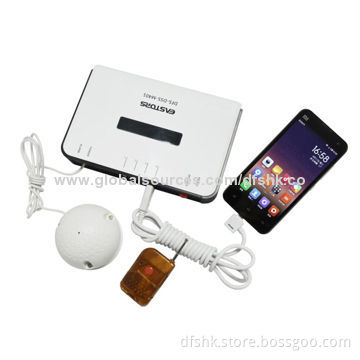 4-port Display Alarm Host, Easy Installation, Portable and Space-saving